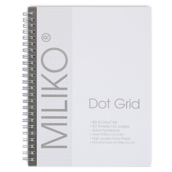 B5 Dark Transparent Hardcover Spiral Notebook 3PCS - Picture 2 of 5